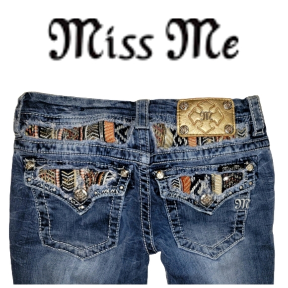 Miss Me Skinny Jeans With Back Pocket 